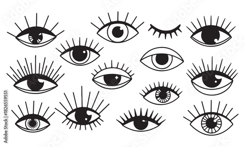 Artistic Eye and Hand Symbol Designs | Psychedelic Illustrations, Pop Art & Tattoo Style