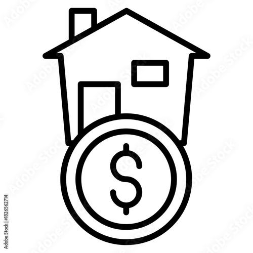 house price icon