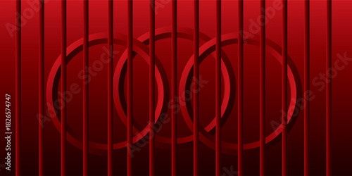 Black and red background. Abstract red background for web design templates, valentine, christmas, product studio room and business report with smooth gradient color.eps 10