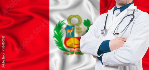 Obraz na plátně Peru healthcare concept