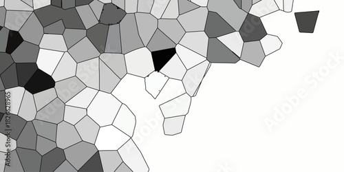 Abstract crystalized broken glass and lines background. Pastel light mint colors stone tile pattern. Cement kitchen decor. Mint marble bath floor. Fabric vintage print. vector illustration.	