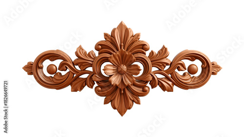 carved wooden carved ornament