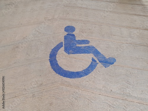 disabled parking sign