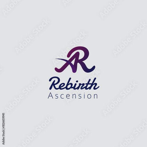 Rebirth Ascension – Modern Monogram Logo Design
A clean, elegant monogram logo combining the letters A and R into a single continuous symbol.