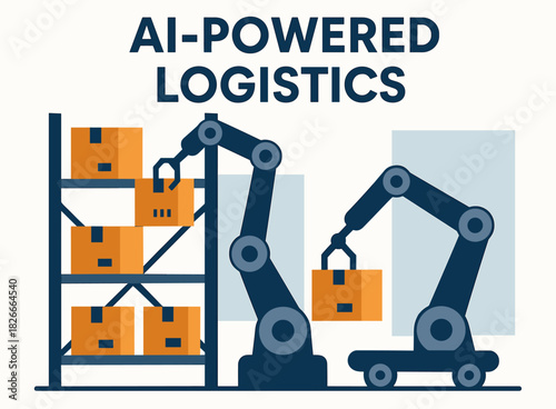 Ai-powered robotics enhancing logistics: automation in warehouse operations