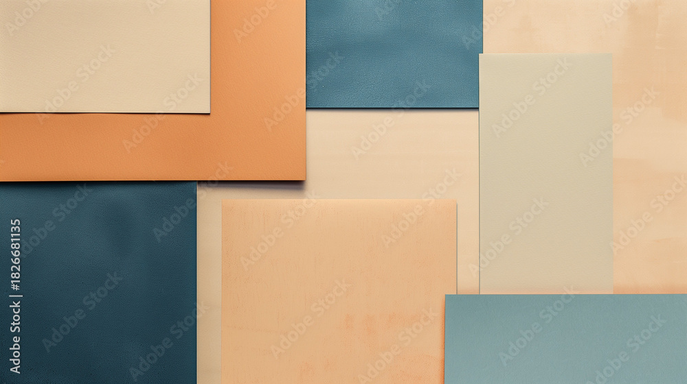 Fototapeta premium Minimal Radial Line Geometric Pattern