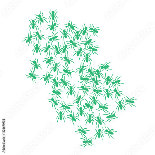 Green Ant Swarm