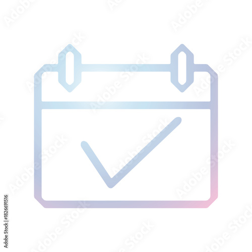 Calender icon design template