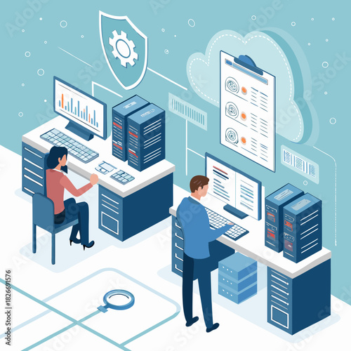 Professionals employ artificial intelligence (AI) for Cybersecurity data preservation in document management systems and online documentation databases to efficiently preserve firm data