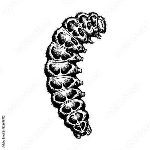 Caterpillar illustration