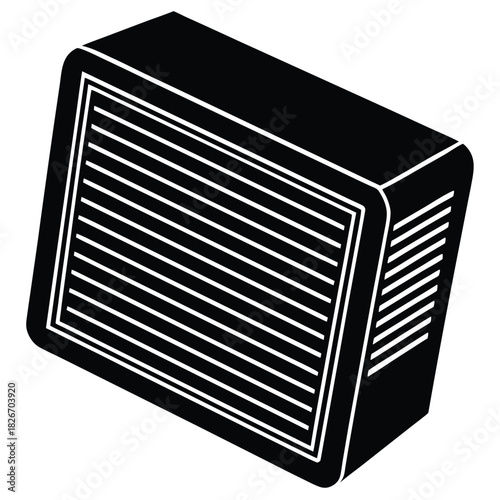 smart air vent on white