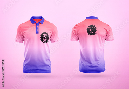 Polo Front View Mockup