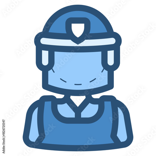 riot police icon