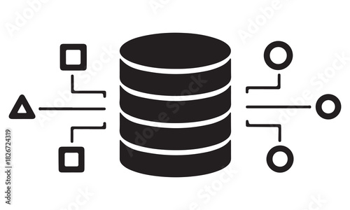 Modern Digital Communication and Mobile Technology Icons – Smartphone, Internet, and UI Design Illustrations