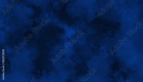 Rich, saturated, atmospheric abstract design element. Mysterious dark blue fog texture for creative design.