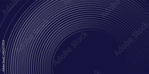 Modern Abtstract background blue and navy gradation. circle effect style modern simple design art layoutlight pattern