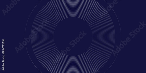 Abtstract background blue and navy gradation. circle effect style modern simple design texture art vector wallpaper graphic geometric