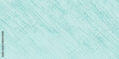 Abstract Grain wood image texture on blue cyan board background.