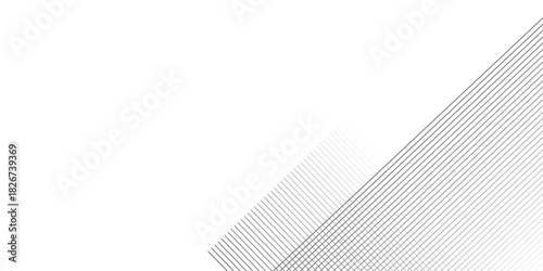 Diagonal Precision: Silver Line Gradient Array on Pure White Backdrop, Evoking Minimalist Design and Technological Precision for Sleek, Contemporary Visuals and Modern Elegance