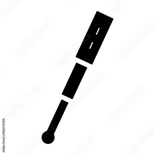 baton stick glyph icon