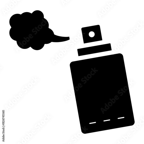 spray paint glyph icon