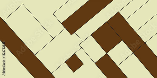 Abstract Geometric Pattern generative computational art illustration