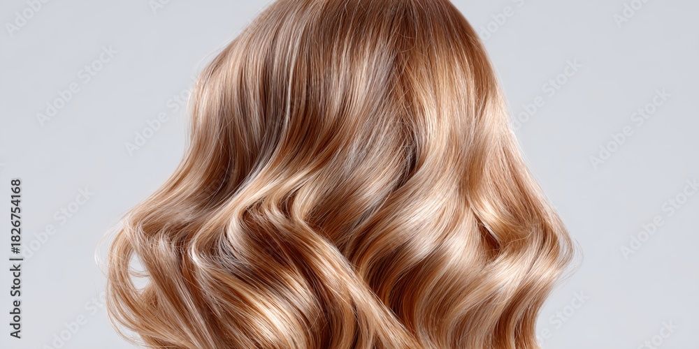 Fototapeta premium Woman with long blonde hair