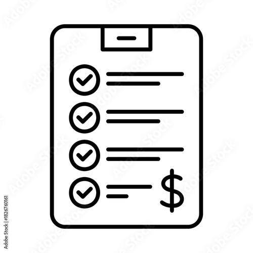 List with check marks