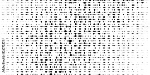 Halftone background frame. Comic halftone pop art texture. White and black abstract wallpaper. Retro noise vector backdrop