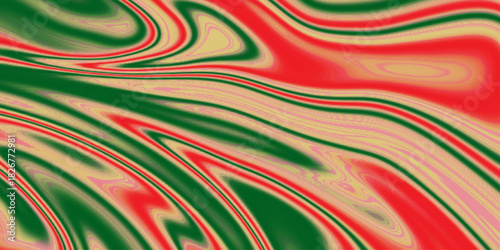 Abstract color background in impressionism style of multicolored liquid colors. Orange teal digital marbling. Abstract marbled texture. Liquid paint abstraction.