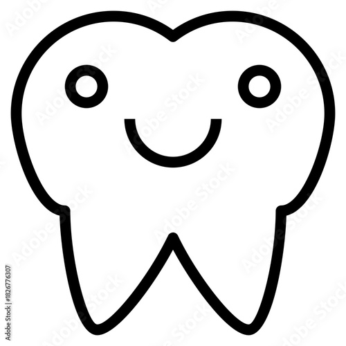 Happy Tooth Icon