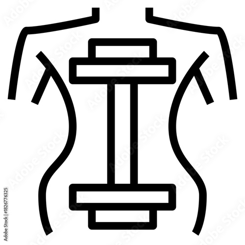 Fitness and Strength Icon