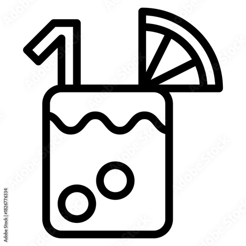 Refreshing Cocktail Outline