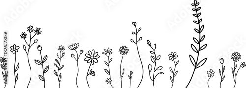 Decorative colouring book with transparent background