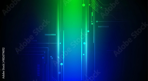 abstract blue background with lines