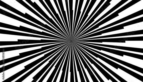 Black and white circular pattern for sporty background and jersey design. Fully editable vector element. Vector Format Illustration 