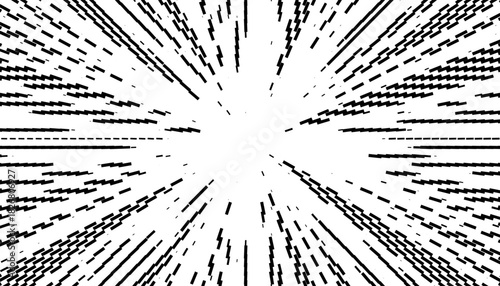 Black and white abstract smooth transition pattern with halftone effect with circular ways. For sporty background and jersey design. Vector Format Illustration 