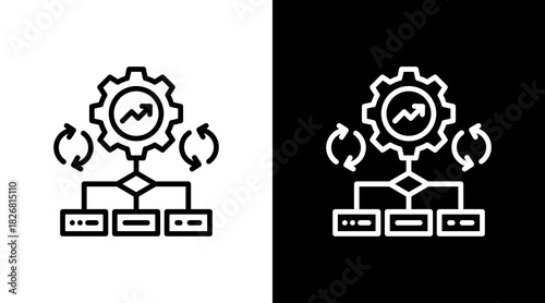 Workflow With Icon Set Design