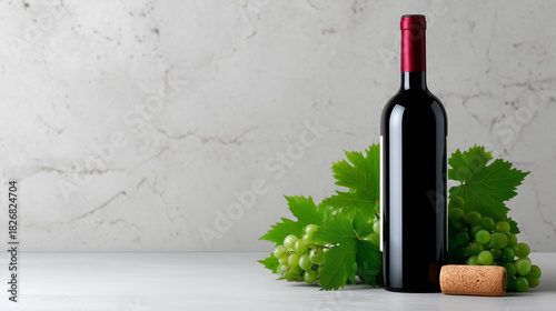 Elegant Wine Bottle Mockup ...