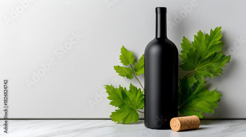 Elegant Wine Bottle Mockup ...