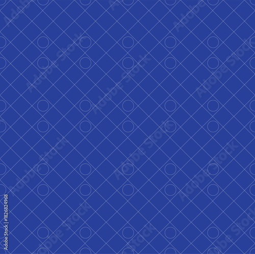 Illustrator, geometric two-color seamless pattern present