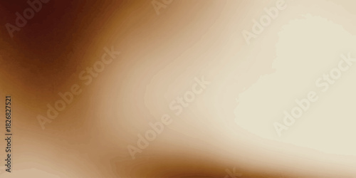 Abstract brown and cream gradient background with soft transitions