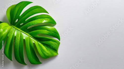 Minimalist Botanical Scene ...