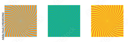 Comics rays background with halftones. Big Bam or Sunlight. Abstract comic background with halftone dots design. Retro wallpaper. Vector illustration set .Vector illustration. EPS 10 .