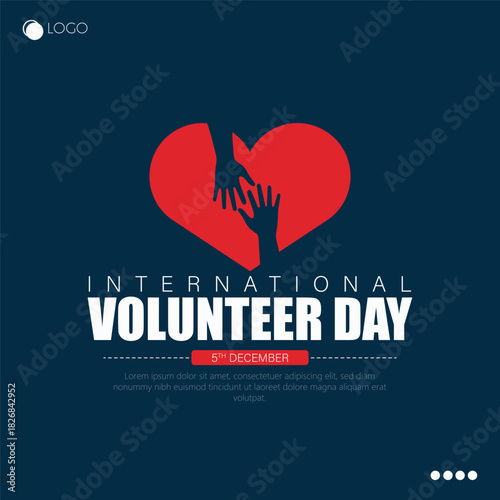 International Volunteer Day, observed on December 5th, celebrates volunteers worldwide.