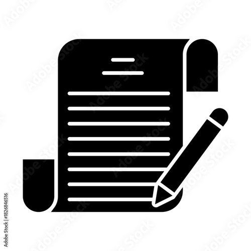 Write icon vector set. notes illustration sign collection. Writer symbol. notebook logo.