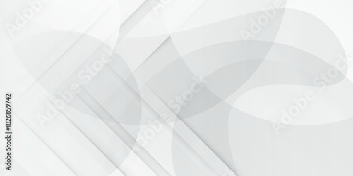 Abstract Geometric shapes modern white and gray color . Modern and Creative Trend design in vector illustration. Eps 10