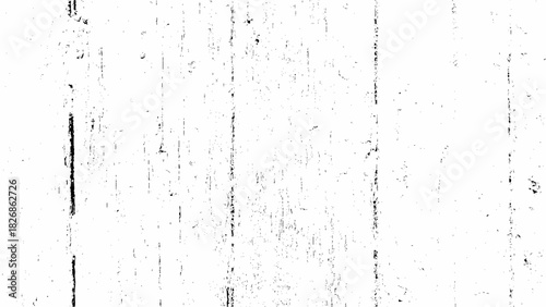Monochrome grunge texture with dust and scratches, distressed overlay effect Vector, illustration
