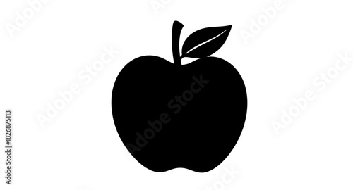 apple,silhouette,outline,fruit,shadow,shape,vector,icon,flat,black,graphic,clipart,solid,contour,design,template,stamp,monochrome,symbol,clean,simple,healthy,organic,leaf,stem,round,fresh,form,mark,fi