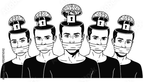 Brain control censorship mind control locked minds thought police